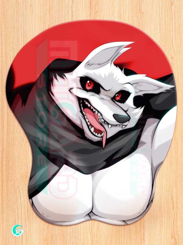 Death 3D Mouse pad with Gel Wrist rest